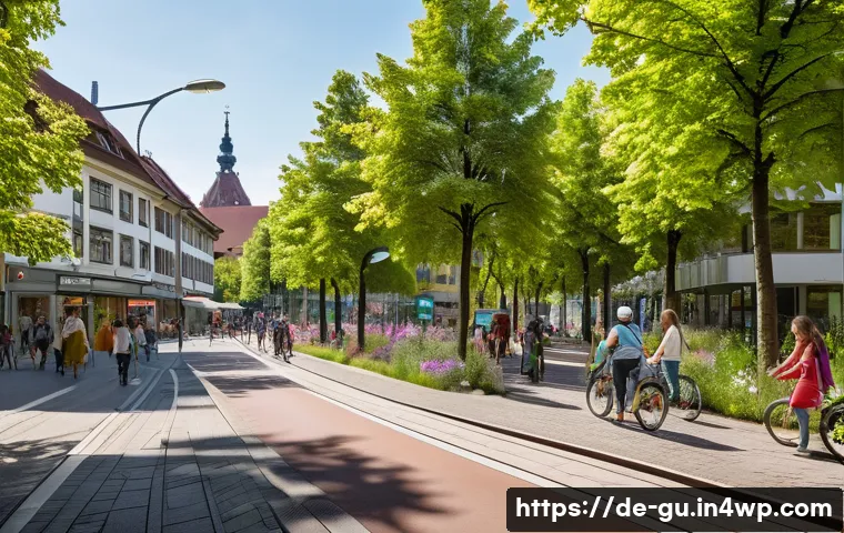 도시 녹지와 지속 가능한 교통 관련 이미지 2